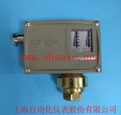 上海自動化儀表有限公司-0822212 D500/12DZ雙觸點（DPDT）壓力控制器